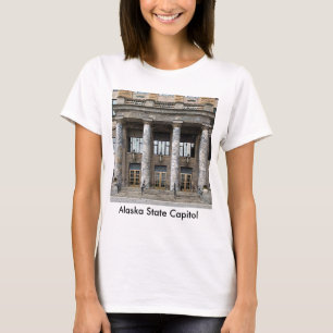 Front View of the Alaska State Capitol in Juneau T-Shirt