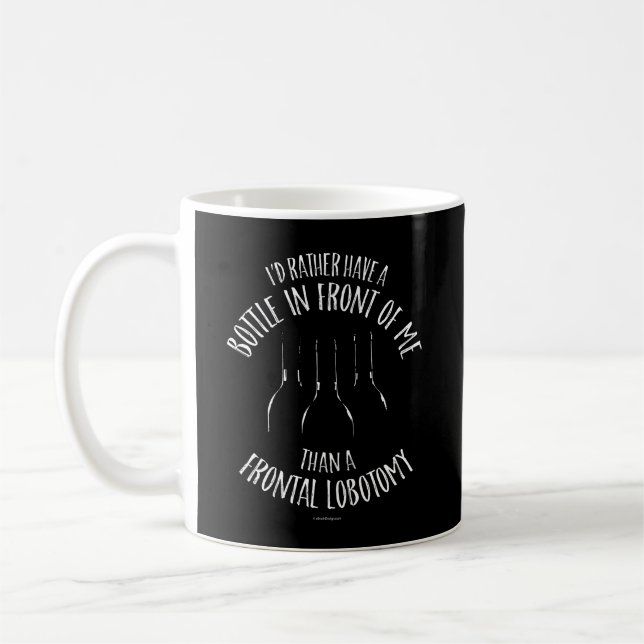 Frontal Lobotomy Coffee Mug (Left)