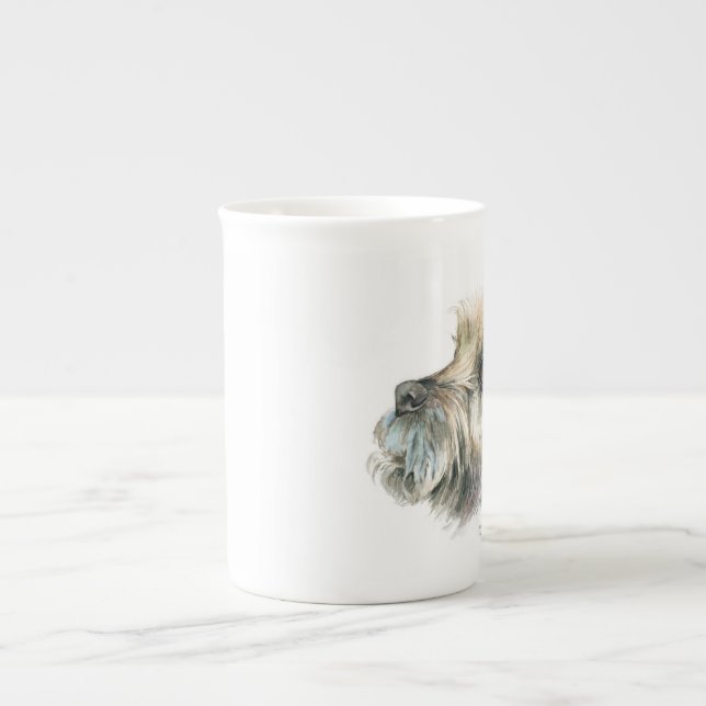 Frontale Mug de Terrier - "Biscuit......" (Devant)