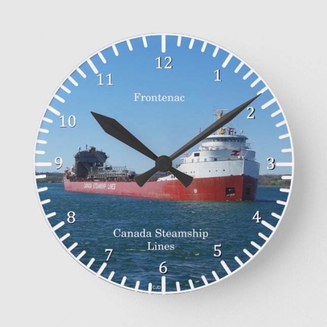 Frontenac CSL clock (Front)