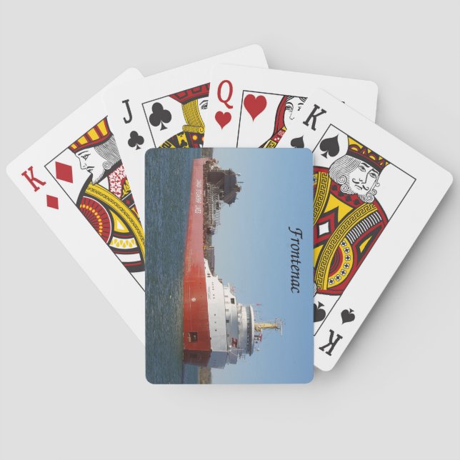 Frontenac CSL playing cards (Back)