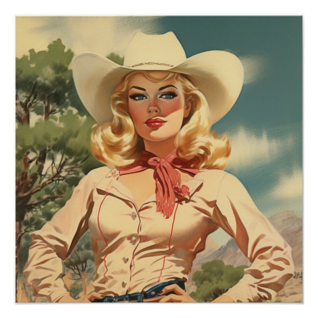 Frontier Femme Fatale: Wild West Whispers Poster (Front)