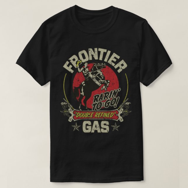 Frontier Gas Vintage T-Shirt (Design Front)