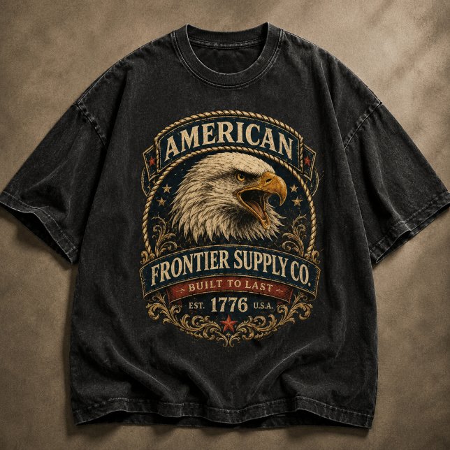 Frontier Supply Co. Eagle Heritage Tee (Creator Uploaded)