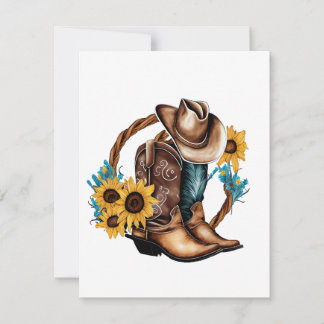 Frontier Whispers: Wild West Note Cards