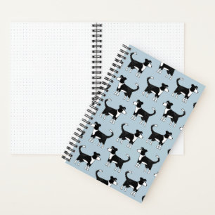 Frontière galloise Collie Sheepdog Carnet Motif mi