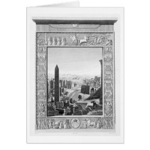 Frontispice au volume 1 de la description de ` du