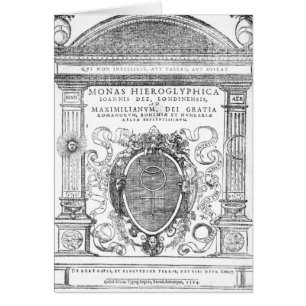 Frontispice de 'Monas Hieroglyphica