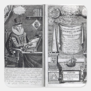 Frontispiece and Titlepage Square Sticker
