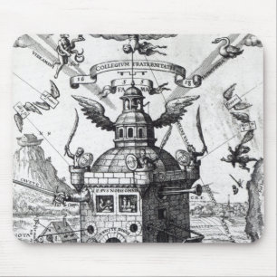 Frontispiece 'Collegium Fama Fraternitatis' Mouse Pad