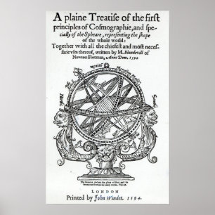 Frontispiece from 'A Plain Treatise �' Poster