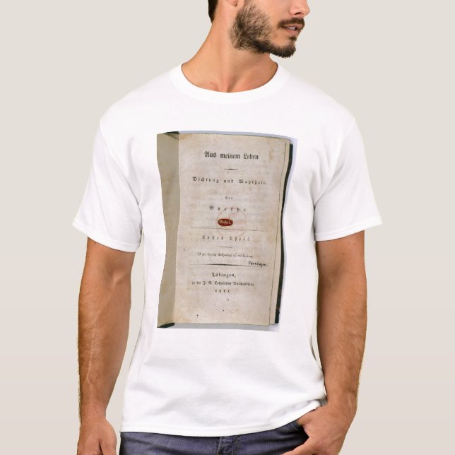 Frontispiece from 'Out of my Life T-Shirt (Front)