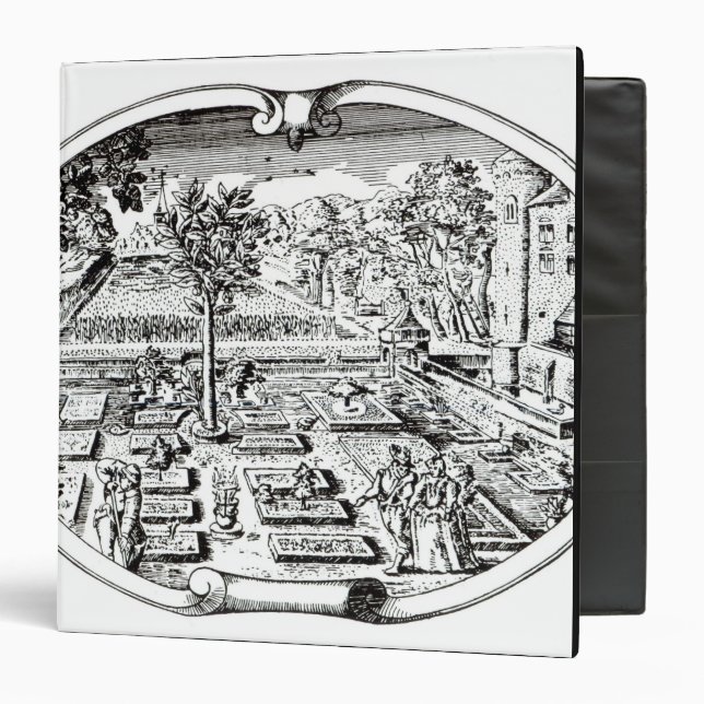 Frontispiece, from 'The Herball', by John Gerard ( Binder (Front/Inside)