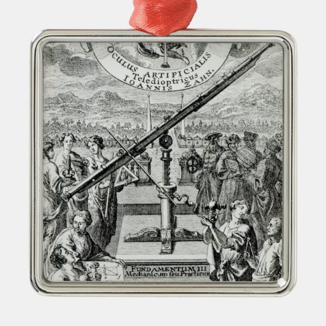 Frontispiece 'Oculus Artificialis Metal Ornament (Front)