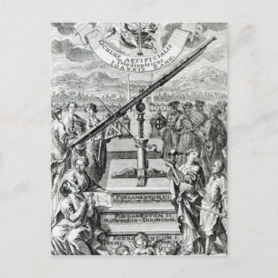 Frontispiece 'Oculus Artificialis Postcard