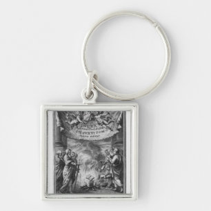Frontispiece of 'Index Librorum Prohibitorum' Keychain