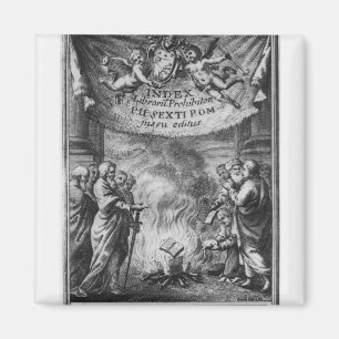 Frontispiece of 'Index Librorum Prohibitorum' Magnet