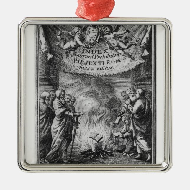 Frontispiece of 'Index Librorum Prohibitorum' Metal Ornament (Front)