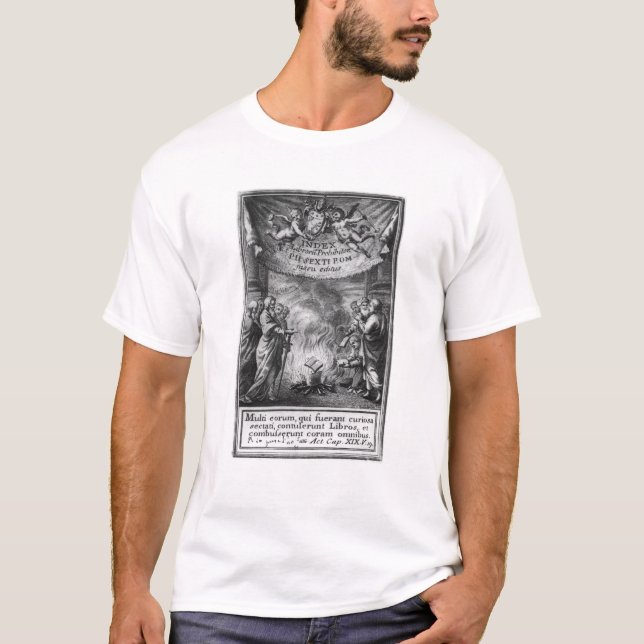 Frontispiece of 'Index Librorum Prohibitorum' T-Shirt (Front)