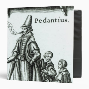 Frontispiece of 'Pedantius' Binder