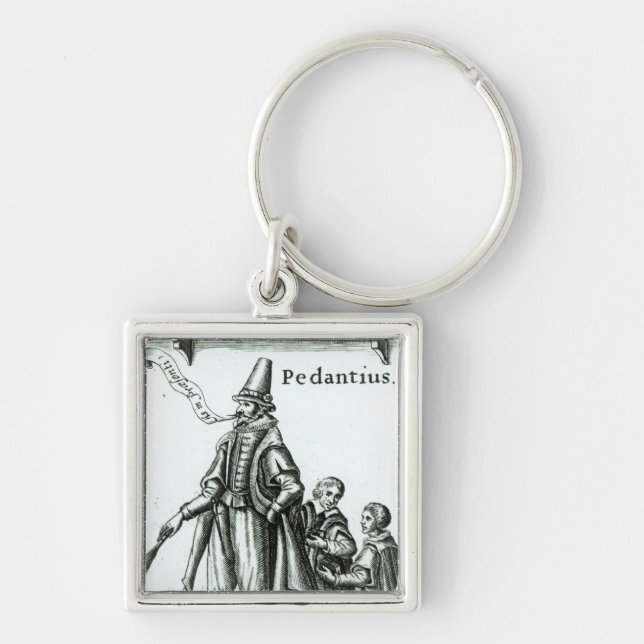 Frontispiece of 'Pedantius' Keychain (Front)