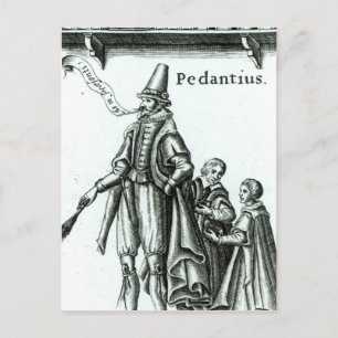 Frontispiece of 'Pedantius' Postcard