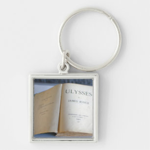 Frontispiece of 'Ulysses' by James Joyce Keychain