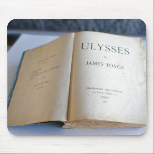 Frontispiece of 'Ulysses' by James Joyce Mouse Pad