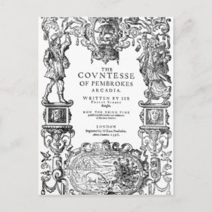 Frontispiece 'The Countess of Pembroke's Postcard