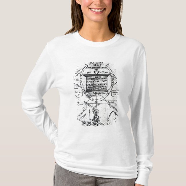 Frontispiece,  'The Saints Everlasting Rest' T-Shirt (Front)