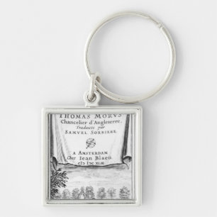 Frontispiece, 'The Utopia of Thomas More' Keychain