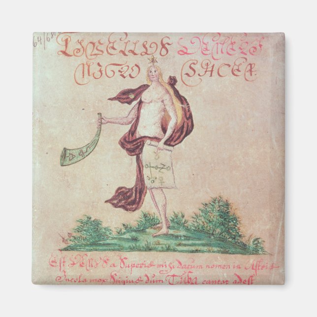 Frontispiece to 'A Little Book of Love' Magnet (Front)