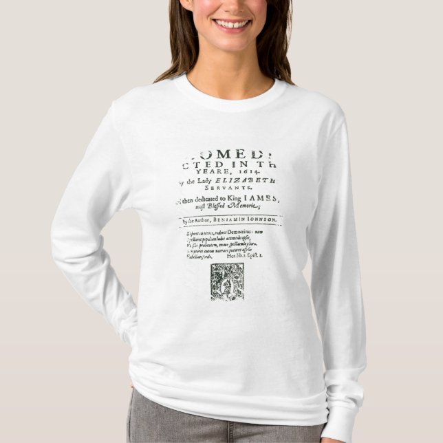 Frontispiece to 'Bartholomew Fair' T-Shirt (Front)