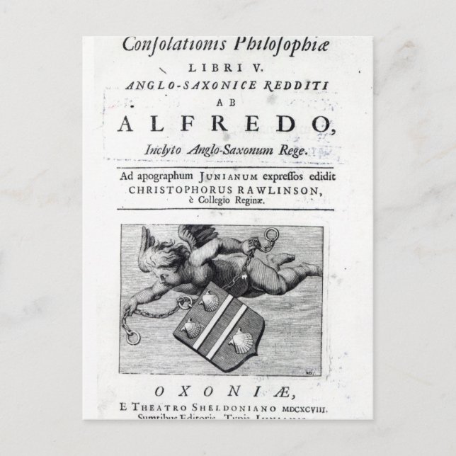 Frontispiece to Christopher Rawlinson's Postcard (Front)
