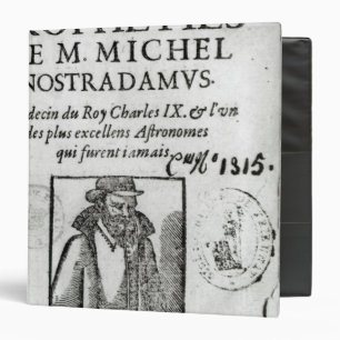 Frontispiece to 'Les Propheties de M. Michel Binder