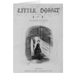 Frontispiece to 'Little Dorrit' by Charles