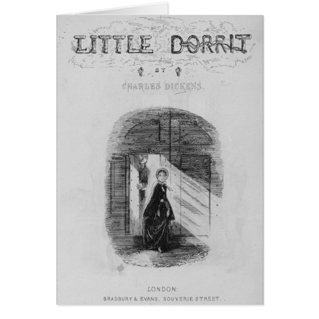 Frontispiece to 'Little Dorrit' by Charles (Front)