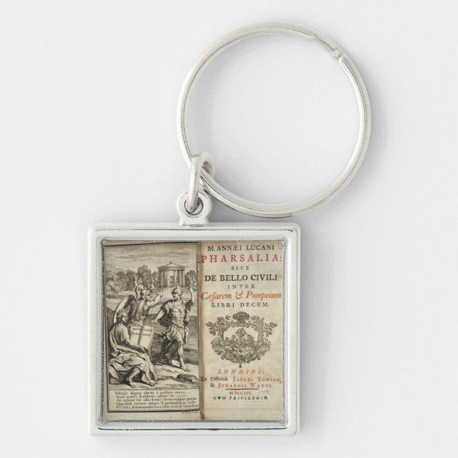 Frontispiece to 'Pharsalia' Keychain (Front)