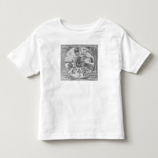 Frontispiece to Robert Fludd's Utriusque Toddler T-shirt (Front)