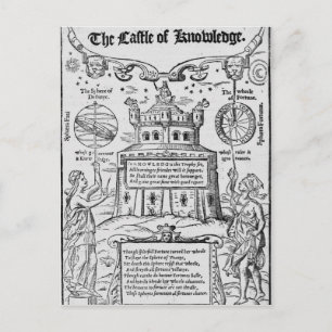 Frontispiece to 'The Castle of Knowledge' Postcard