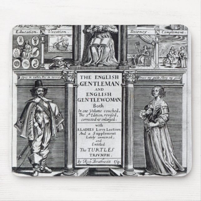 Frontispiece to 'The English Gentleman Mouse Pad (Front)