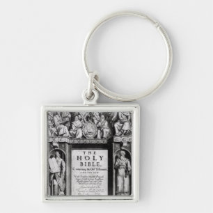 Frontispiece to 'The Holy Bible' Keychain