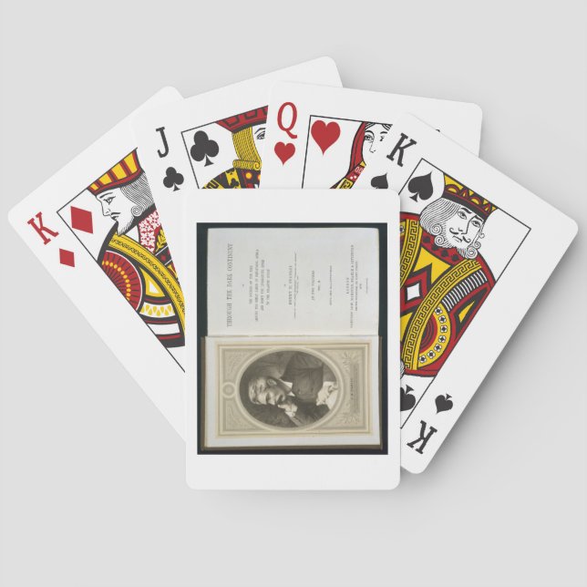Frontispiece to 'Through the Dark Continent', by H Playing Cards (Back)