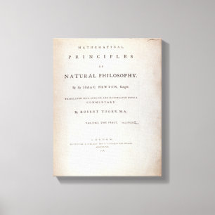 Frontispiece to Volume I Canvas Print