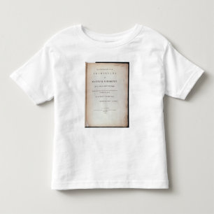 Frontispiece to Volume I Toddler T-shirt