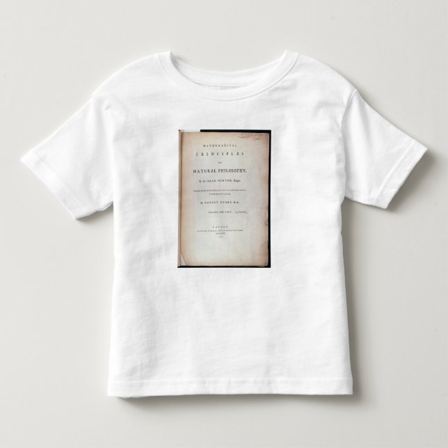 Frontispiece to Volume I Toddler T-shirt (Front)