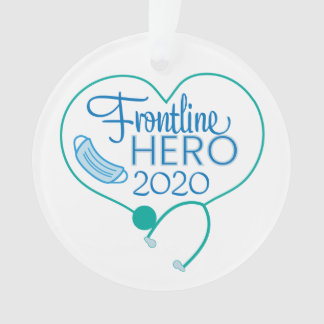 Frontline Hero ornament