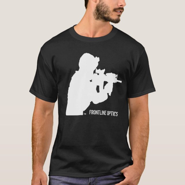 FRONTLINE OPTICS TEE-Infantry, Military shirt (Front)
