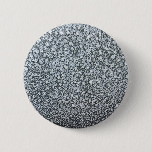 frost closeup on car window 2 inch round button