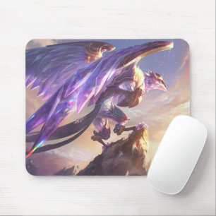 Frost Dragon Gaming Mousepad Customizable